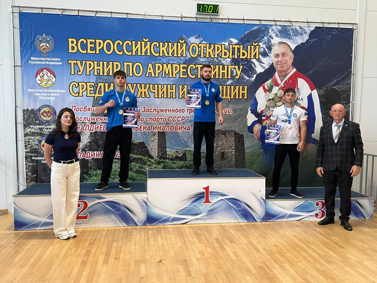 Спортсмены КБР завоевали три бронзы на Всероссийском турнире по армрестлингу